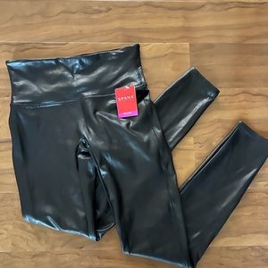 Black Faux Spanx Leggings